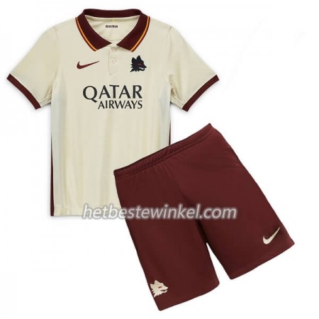 AS Roma Kind Voetbaltenues Uit 2020/21 - SS (+ Korte broeken)